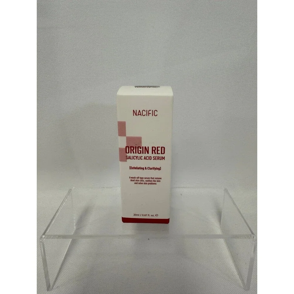 Nacific Origin Red Salicylic Acid Serum Exfoliate & Clarify NEW SEALED 20ml